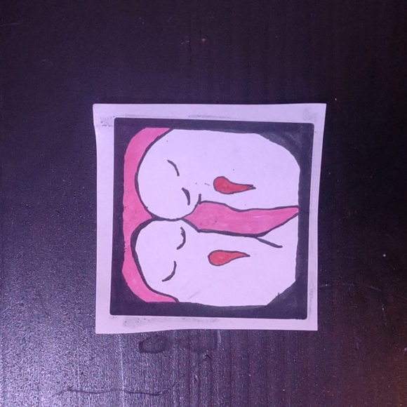 Handmade sticker pack , little ghostie bois - Picture 5 of 7
